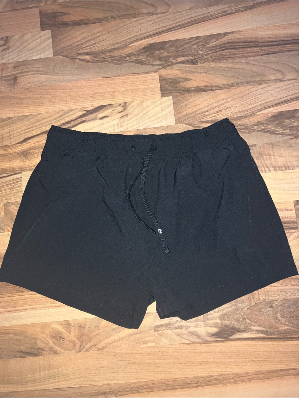 Rounderbum H2O black swim trunk shorts men’s Sz M NO PADS
